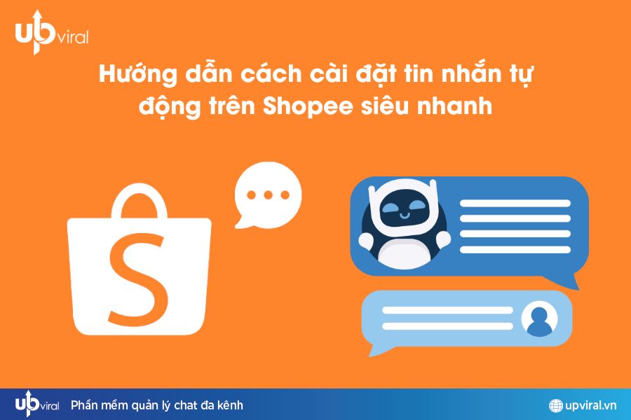 cài đặt tin nhắn tự động trên shope