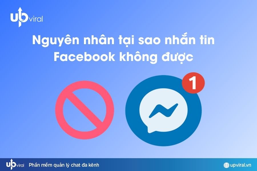 tại sao nhắn tin Facebook không được