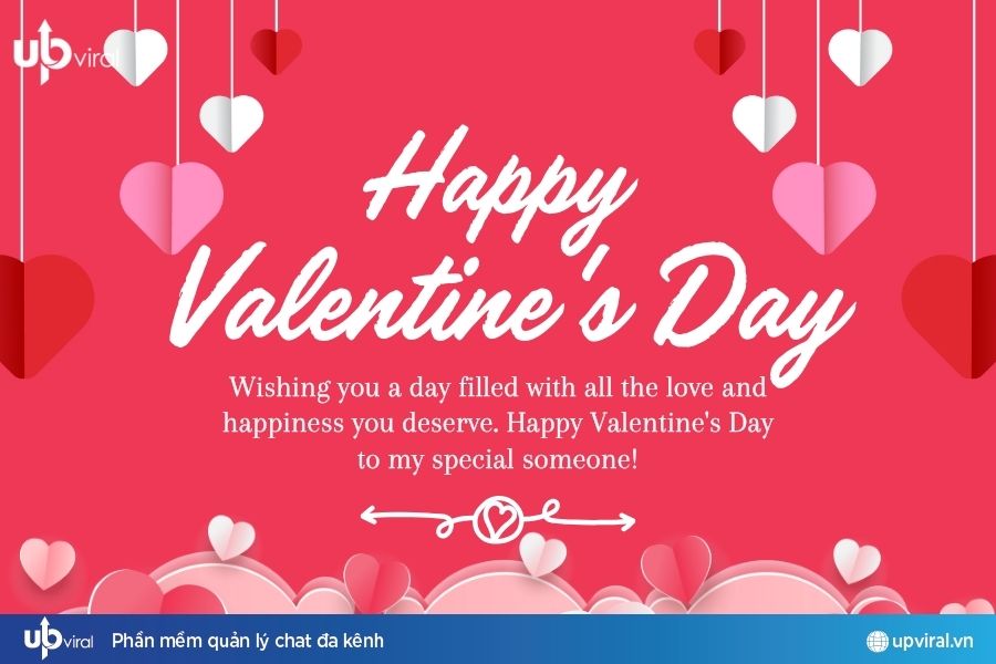 Những lời chúc Valentine cho bạn gái/bạn trai và vợ/chồng ý nghĩa nhất 2025