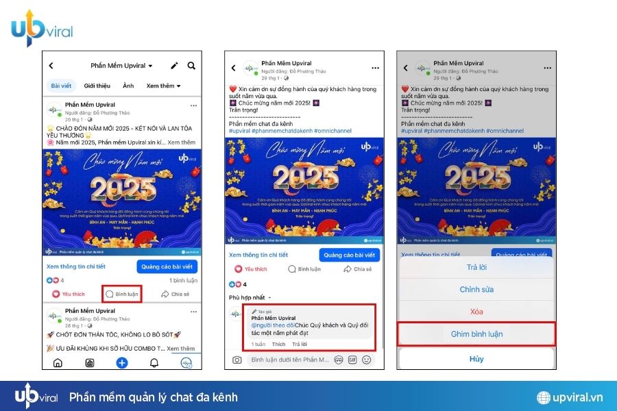 2 Cách Ghim Bình Luận Facebook Trên Group Và Fanpage