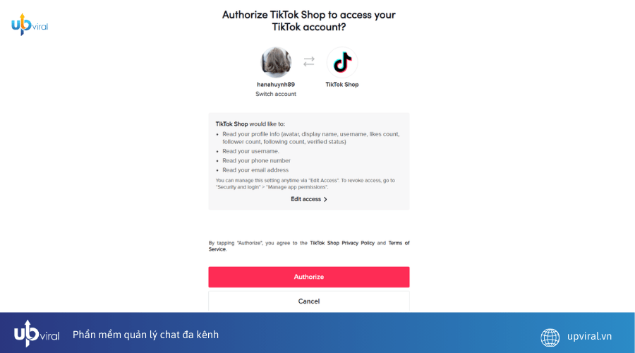 Cách đăng ký bán hàng trên tiktok bằng máy tính 1