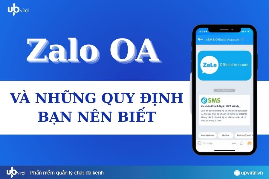 Điều cần biết quy định về tài khoản Zalo OA 2025
